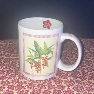 Tropical Flowers of Hawaii - Hilo Hattie 12 oz. Ceramic Coffee Mug Cup Aloha